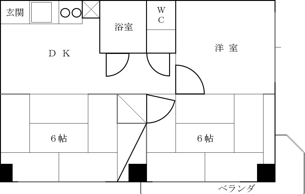 青山荘3号室